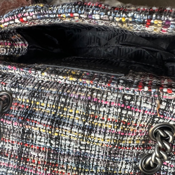 Kurt Geiger Mini Kensington Recycled Tweed Crossbody Bag | NWOT - Picture 8 of 13